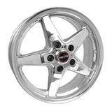 Race Star 92 Drag Star 17x9.5 5x4.75bc 7.20bs Direct Drill Polished Wheel