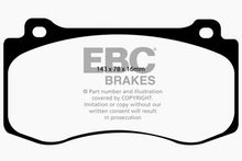 Cargar imagen en el visor de la galería, EBC 06-10 Jeep Grand Cherokee SRT-8 6.1L Extra Duty Front Brake Pads