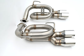 Invidia 22+ Subaru WRX Twin Loop 3.5in. Single Layer Stainless Steel Tip Axle-Back Exhaust