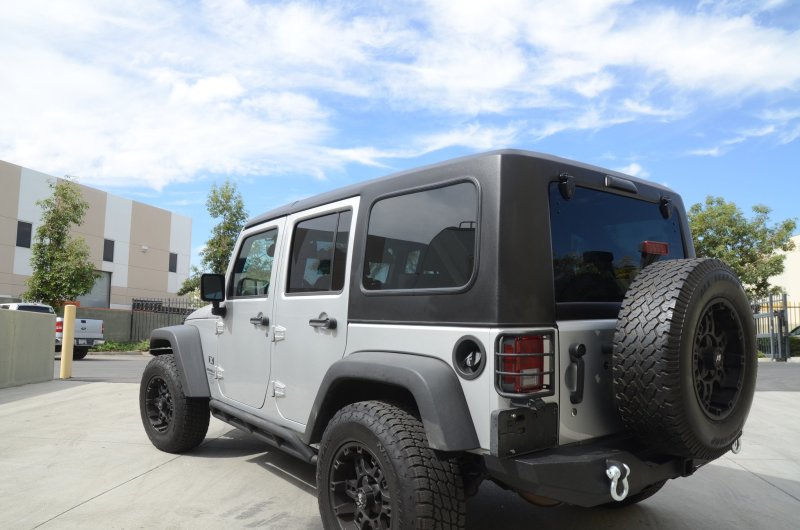 DV8 Offroad 07-18 Jeep Wangler JK Hard Top Square Back - 4 Door