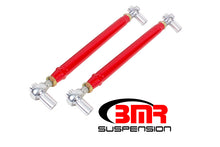 Cargar imagen en el visor de la galería, BMR 79-98 Fox Mustang Chrome Moly Lower Control Arms w/ Double Adj. Rod Ends - Red