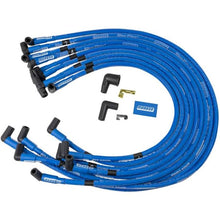 Cargar imagen en el visor de la galería, Moroso Chevrolet Big Block Ignition Wire Set - Blue Max - Spiral Core - Sleeved - HEI - 90 Degree