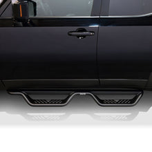 Cargar imagen en el visor de la galería, Westin 24-26 Toyota Land Cruiser Outlaw Drop Nerf Step Bars Textured Black