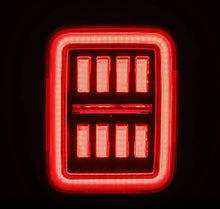 Cargar imagen en el visor de la galería, AlphaRex 19-24 Jeep Gladiator JT Nova-Series Prismatic LED Tail Lights - Alpha-Black
