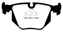 Cargar imagen en el visor de la galería, EBC 94-99 BMW M5 3.8 (E34) Redstuff Rear Brake Pads
