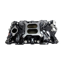 Cargar imagen en el visor de la galería, Edelbrock 55-86 Chevy SB Performer EPS Intake Manifold - Black Plasma Finish