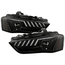 Load image into Gallery viewer, Spyder 13-16 Audi A4/S4 HID Model Only Projector Headlights - Black PRO-YD-AA413HIDSI-BK