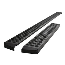 Cargar imagen en el visor de la galería, Westin Ford Transit Van 150/250/350 (46in Driver &amp; 97in. Pass) Grate Steps Running Boards - Tex. Blk