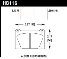 Cargar imagen en el visor de la galería, Hawk Blue 9012 Motorsports Race Pads