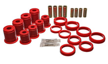 Cargar imagen en el visor de la galería, Energy Suspension 84-01 Jeep Cherokee/Wagoneer/Comanche 4WD Red Front Control Arm Bushings
