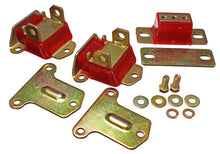 Load image into Gallery viewer, Energy Suspension 69-72 Camaro/70-73 Monte Carlo Red Complete Motor &amp; Trans Mount Set Zinc Finish