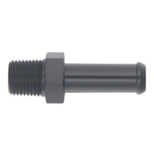 Cargar imagen en el visor de la galería, DeatschWerks 1/8in NPT Male Thread 5/16in Hose Barb - Anodized Matte Black