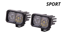 Cargar imagen en el visor de la galería, Diode Dynamics Stage Series 2 In LED Pod Sport - White Flood Standard BBL (Pair)