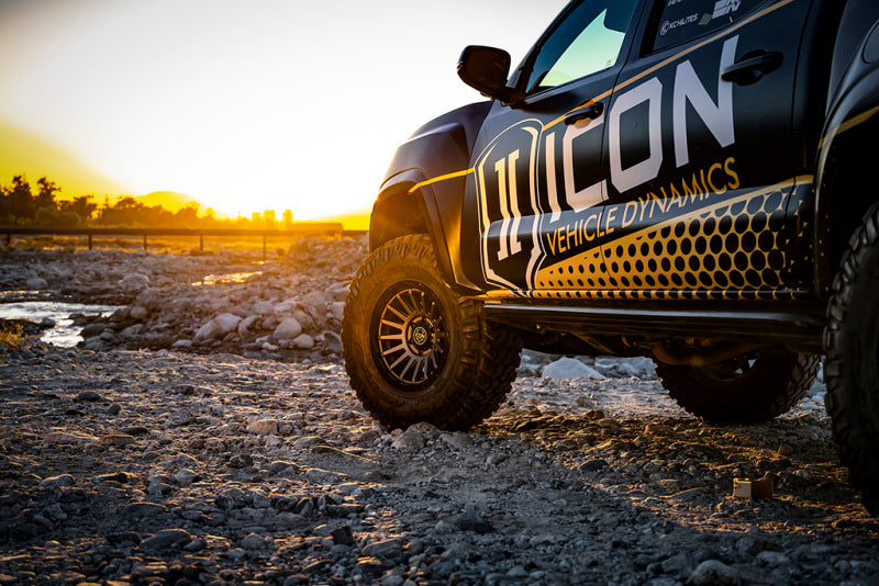 ICON Alloys Recon Pro Satin Charcoal- 18 X 9 - 6 X 5.5 - 0MM 5in BS