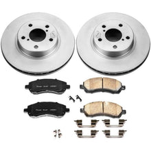 Cargar imagen en el visor de la galería, Power Stop 97-01 Subaru Impreza Front Z17 Evolution Geomet Coated Brake Kit