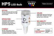 Cargar imagen en el visor de la galería, Diode Dynamics 194 LED Bulb HP5 LED Pure - White Short (Pair)
