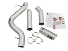 Cargar imagen en el visor de la galería, aFe Atlas Exhaust 5in DPF-Back Aluminized Steel w/ Polished Tips 16-17 GM Diesel Truck V8-6.6L (td)