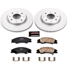 Cargar imagen en el visor de la galería, Power Stop 04-09 Kia Spectra Front Z17 Evolution Geomet Coated Brake Kit