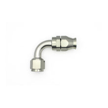 Cargar imagen en el visor de la galería, DeatschWerks 10AN Female Swivel 90-Degree Hose End PTFE (Incl. 1 Olive Insert)