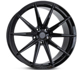 Vossen HFX2 - 22x9.5 - ET53 - 5x130 - 71.6 - FLAT - GB - Gloss Black Wheel