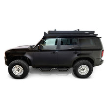Cargar imagen en el visor de la galería, Westin 24-26 Toyota Land Cruiser Outlaw Drop Nerf Step Bars Textured Black