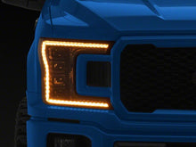 Cargar imagen en el visor de la galería, Raxiom 18-20 Ford F-150 CXR Series LED Headlights with Amber DRL- Black Housing- Clear Lens