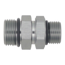 Cargar imagen en el visor de la galería, DeatschWerks 8AN ORB Male to 10AN ORB Male Swivel Adapter - Anodized DW Titanium