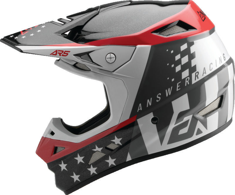 Answer AR5 Rally Helmet Mips Red/Black - XS