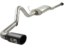 Cargar imagen en el visor de la galería, aFe MACHForce XP 3in 409SS Cat Back Exhaust w/ Black Tips for  09-10 Ford F-150 V8 4.6L/5.4L