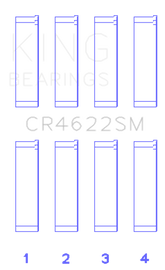 King Engine Bearings Subaru FB20 Connecting Rod Bearing Set