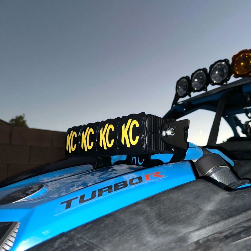 KC HiLiTES 17-24 Can-Am Maverick X3 Light Bar Mount for 10in FLEX ERA LED Light Bar - Shock Tower