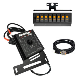 sPOD 07-08 Jeep Wrangler JK BantamX w/Amber LED Switch Panel