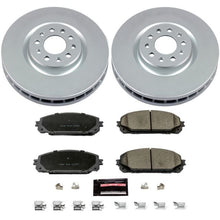 Cargar imagen en el visor de la galería, Power Stop 14-16 Jeep Cherokee Front Z17 Evolution Geomet Coated Brake Kit