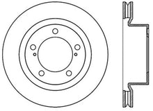 Cargar imagen en el visor de la galería, Stoptech 08-11/13-18 Toyota Land Cruiser Front Premium High Carbon Cryo Brake Rotor