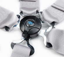 Cargar imagen en el visor de la galería, NRG 5PT 3in. Seat Belt Harness / Cam Lock - Silver