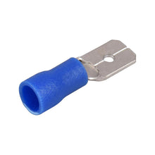 Cargar imagen en el visor de la galería, Oracle Male Spade Crimp Connector 18-22AWG (x100) - Red