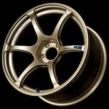 Cargar imagen en el visor de la galería, Advan RGIII 17x9.0 +45 5-114.3 Racing Gold Metallic Wheel