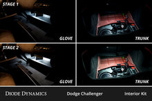 Cargar imagen en el visor de la galería, Diode Dynamics 09-14 Dodge Challenger Interior LED Kit Cool White Stage 1
