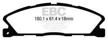 Cargar imagen en el visor de la galería, EBC 13+ Ford Taurus 3.5 Twin Turbo SHO Greenstuff Front Brake Pads