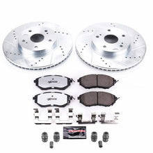 Load image into Gallery viewer, Power Stop 2015 Subaru Legacy Front Z26 Street Warrior Brake Kit