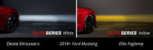 Cargar imagen en el visor de la galería, Diode Dynamics Elite Series Combination Fog Lamp for 18-21 Ford Mustang - Yellow (Pair)