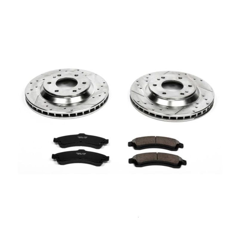 Power Stop 04-05 Buick Rainier Front Z23 Evolution Sport Brake Kit