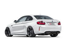 Cargar imagen en el visor de la galería, Akrapovic 16-17 BMW M2 F87 (Excl M2 Competition) Evolution Line Cat Back (Titanium) w/Carbon Tips