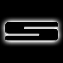 Cargar imagen en el visor de la galería, ORACLE Lighting Universal Illuminated LED Letter Badges - Matte Blk Surface Finish - S