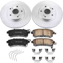 Cargar imagen en el visor de la galería, Power Stop 15-18 Subaru Legacy Front Z17 Evolution Geomet Coated Brake Kit