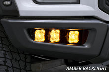 Cargar imagen en el visor de la galería, Diode Dynamics 17-20 Ford Raptor SS3 LED Fog Light Kit - White Pro