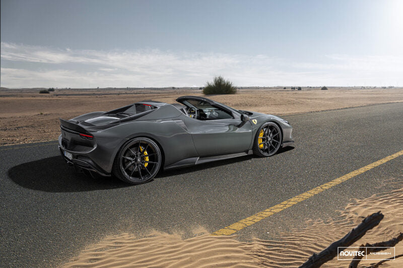Vossen x Novitec NF10 21x9.5 / 5x114.3 / ET38 - Gloss Black Wheel - (Ferrari 296 - Front)