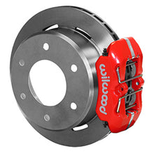 Cargar imagen en el visor de la galería, Wilwood 63-87 C10/C15 DynaPro FDPLP Red Calipers 11in x .81in Rotors 6-Lug Rear Disc Brake Kit