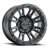 Raceline 956B Compass 17x9in / 8x170 BP / -12mm Offset / 125.2mm Bore - Satin Black Wheel