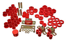 Cargar imagen en el visor de la galería, Energy Suspension 76-79 Jeep CJ/CJ7 Red Hyper-Flex Master Bushing Set